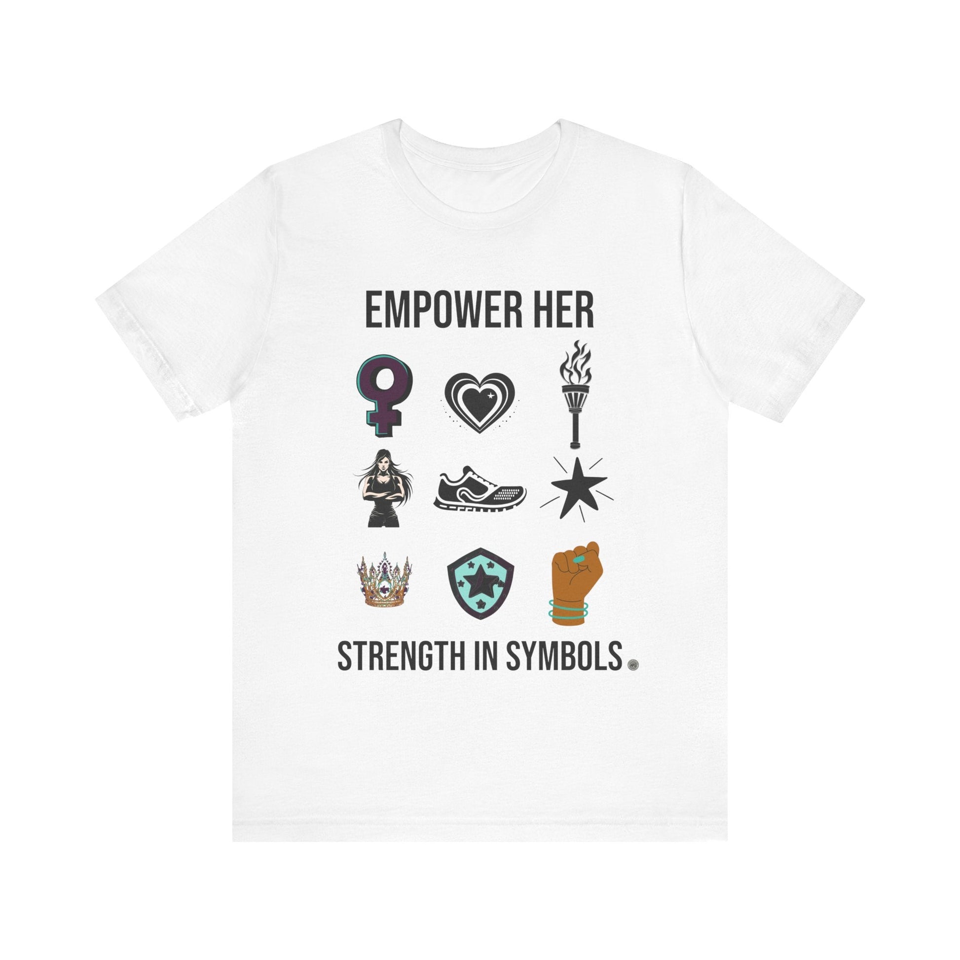 T-Shirt Empower her Strength Unisex Tee White / S