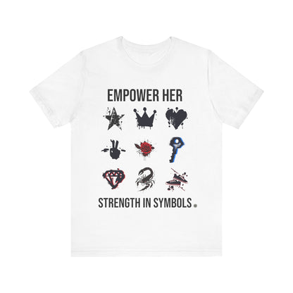 T-Shirt Empower her Unisex Tee White / S