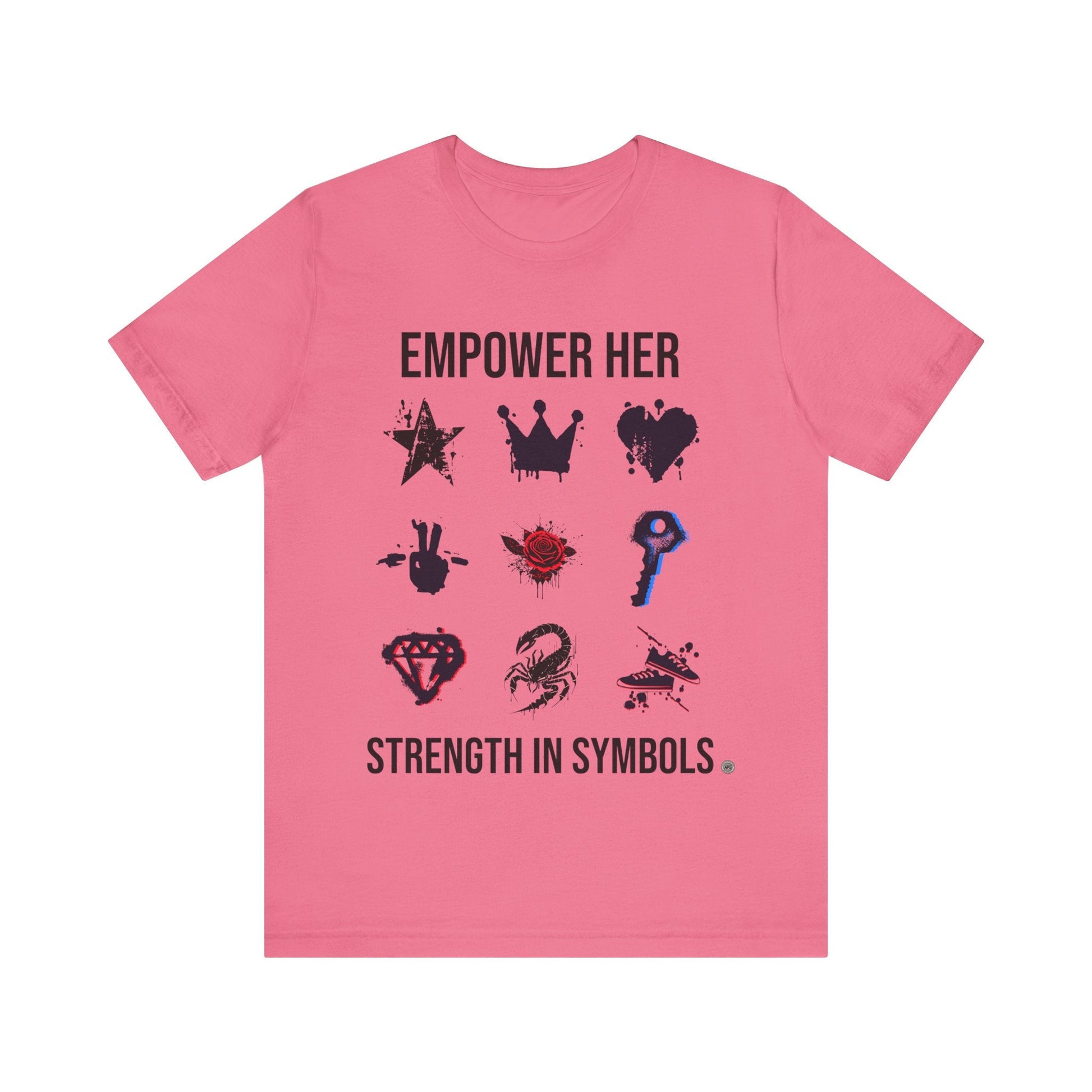 T-Shirt Empower her Unisex Tee Charity Pink / S