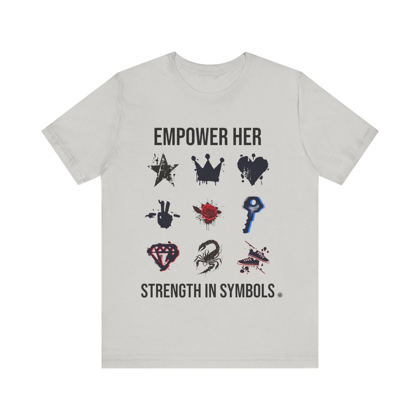 T-Shirt Empower her Unisex Tee Silver / S