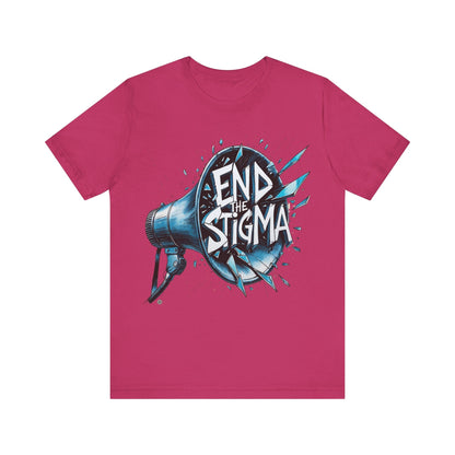 T-Shirt End the Stigma Pride T-Shirt Berry / S