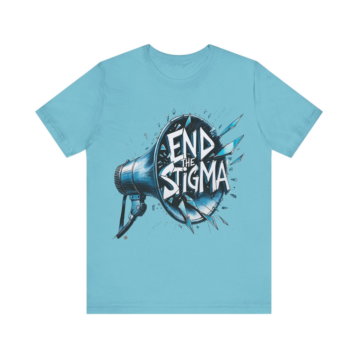 T-Shirt End the Stigma Pride T-Shirt Turquoise / S