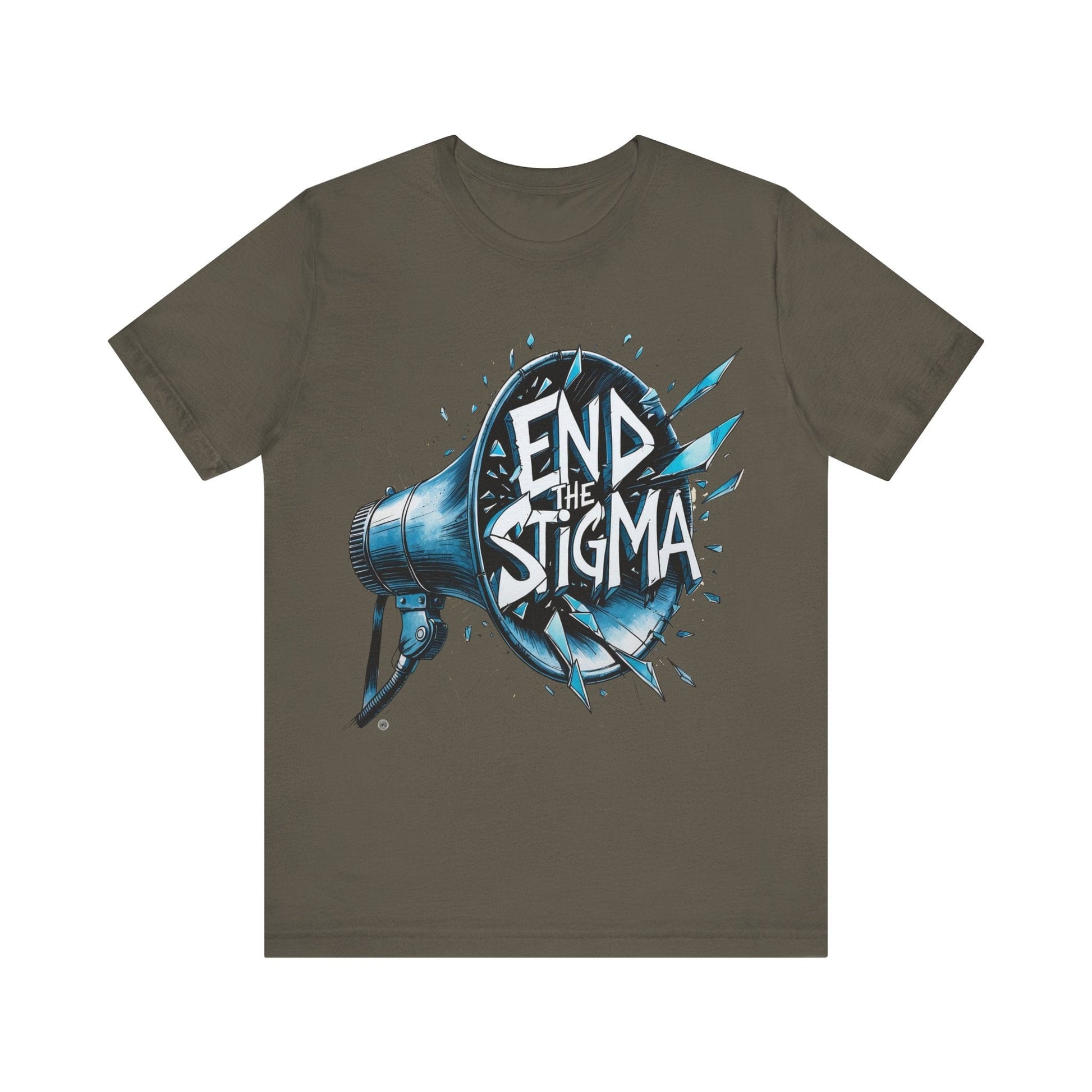 T-Shirt End the Stigma Pride T-Shirt Army / S