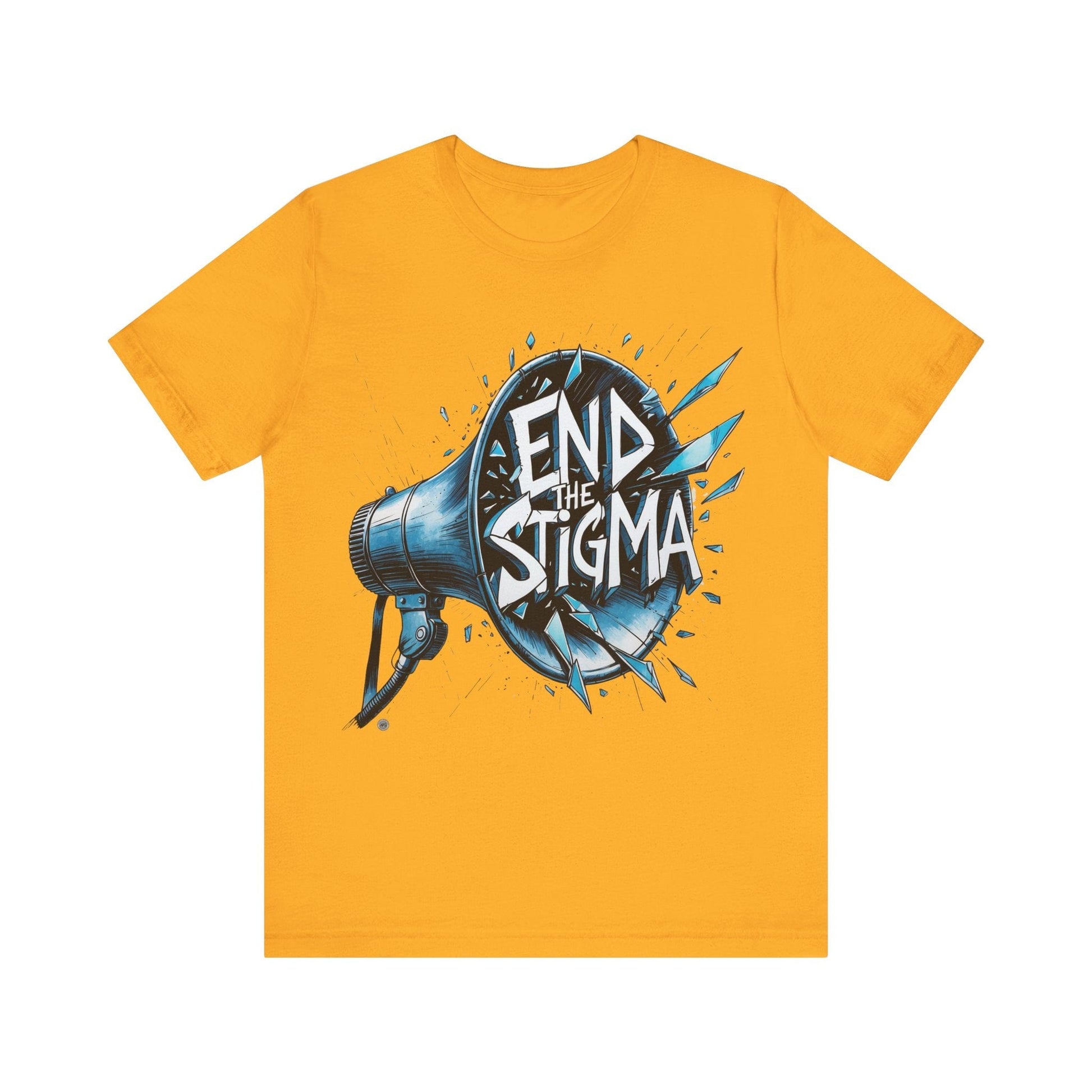 T-Shirt End the Stigma Pride T-Shirt Gold / S