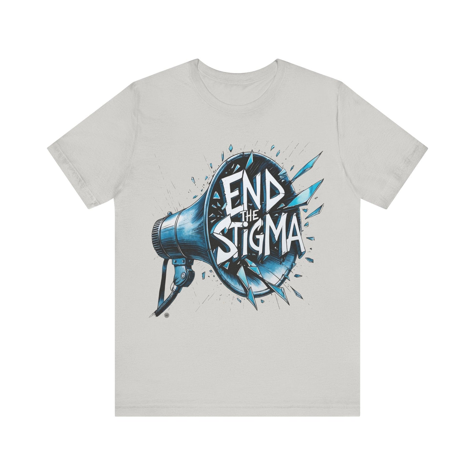 T-Shirt End the Stigma Pride T-Shirt Silver / S