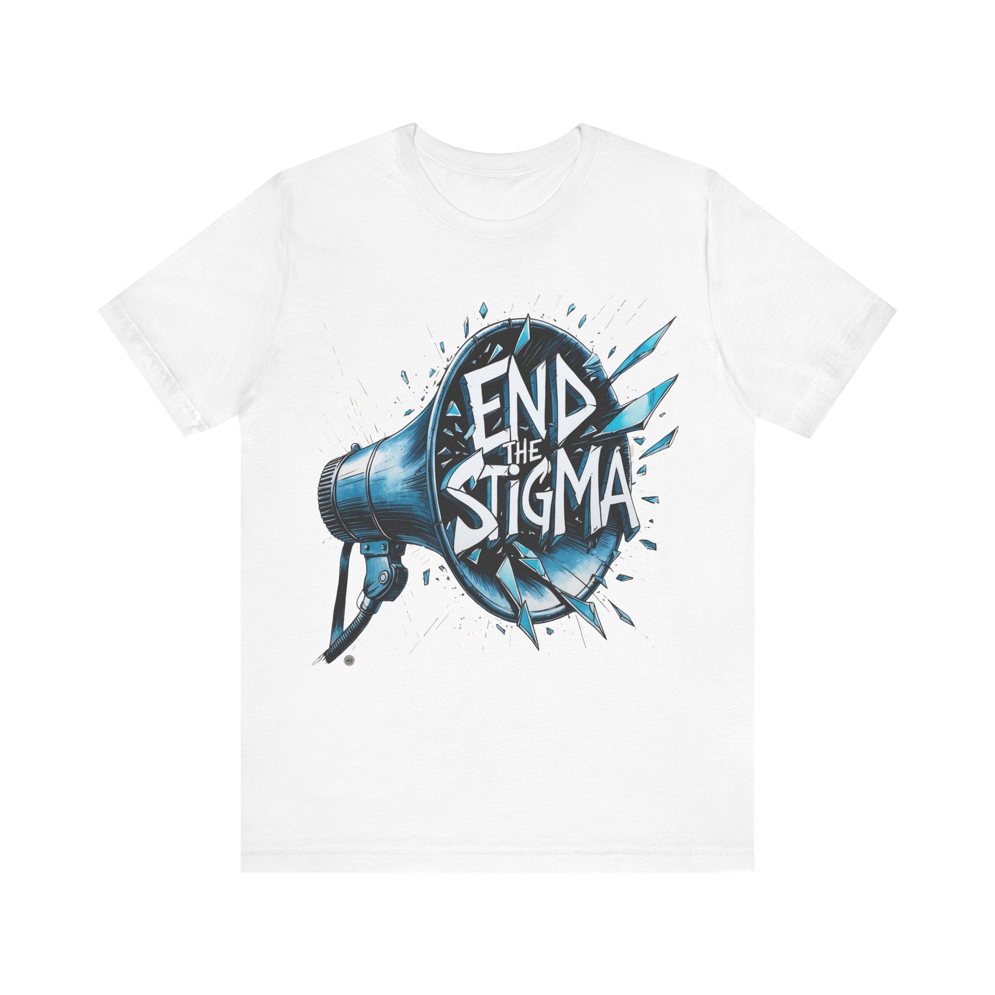 T-Shirt End the Stigma Pride T-Shirt White / S