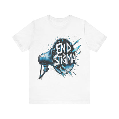 T-Shirt End the Stigma Pride T-Shirt White / S