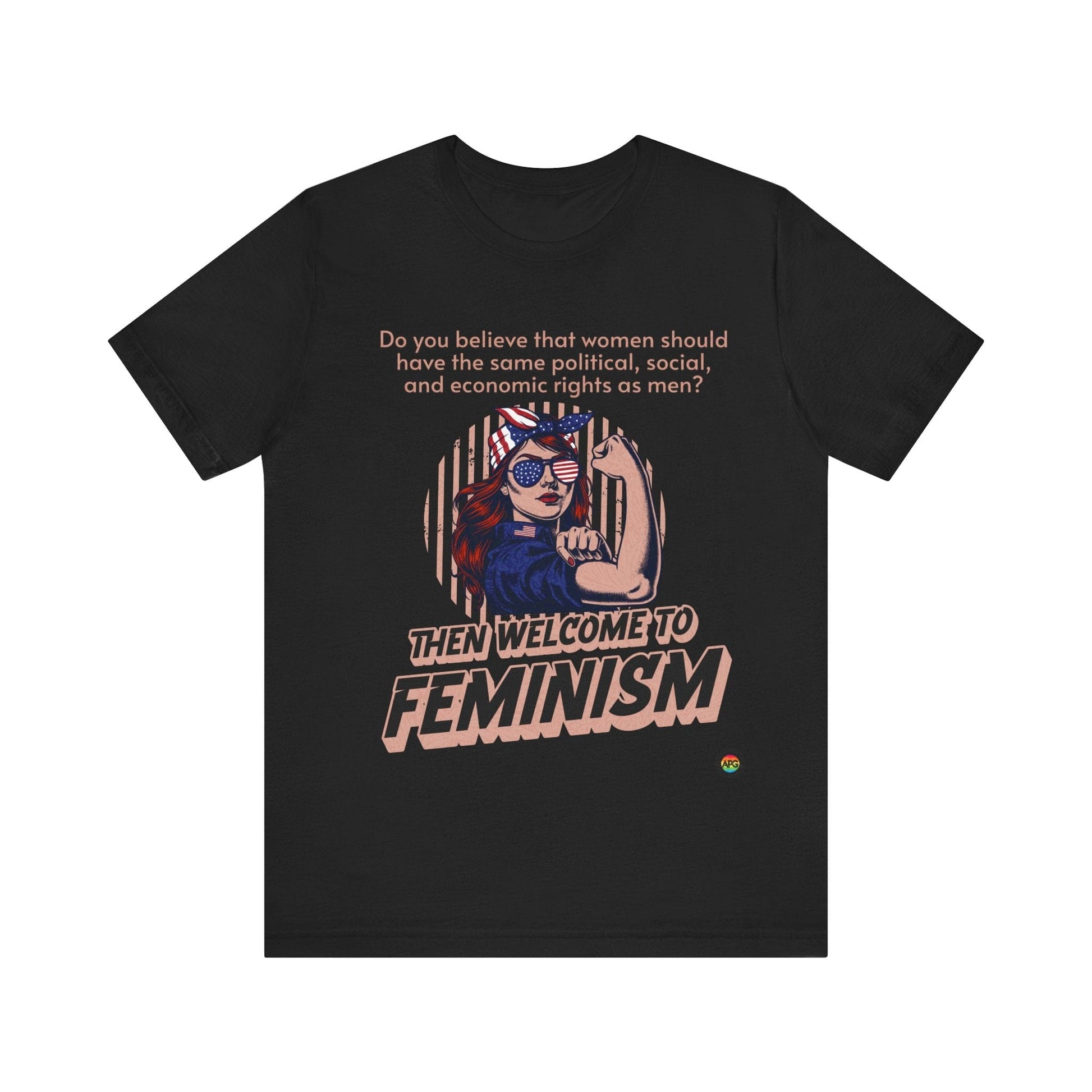 T-Shirt Feminism Unisex Tee Black / S