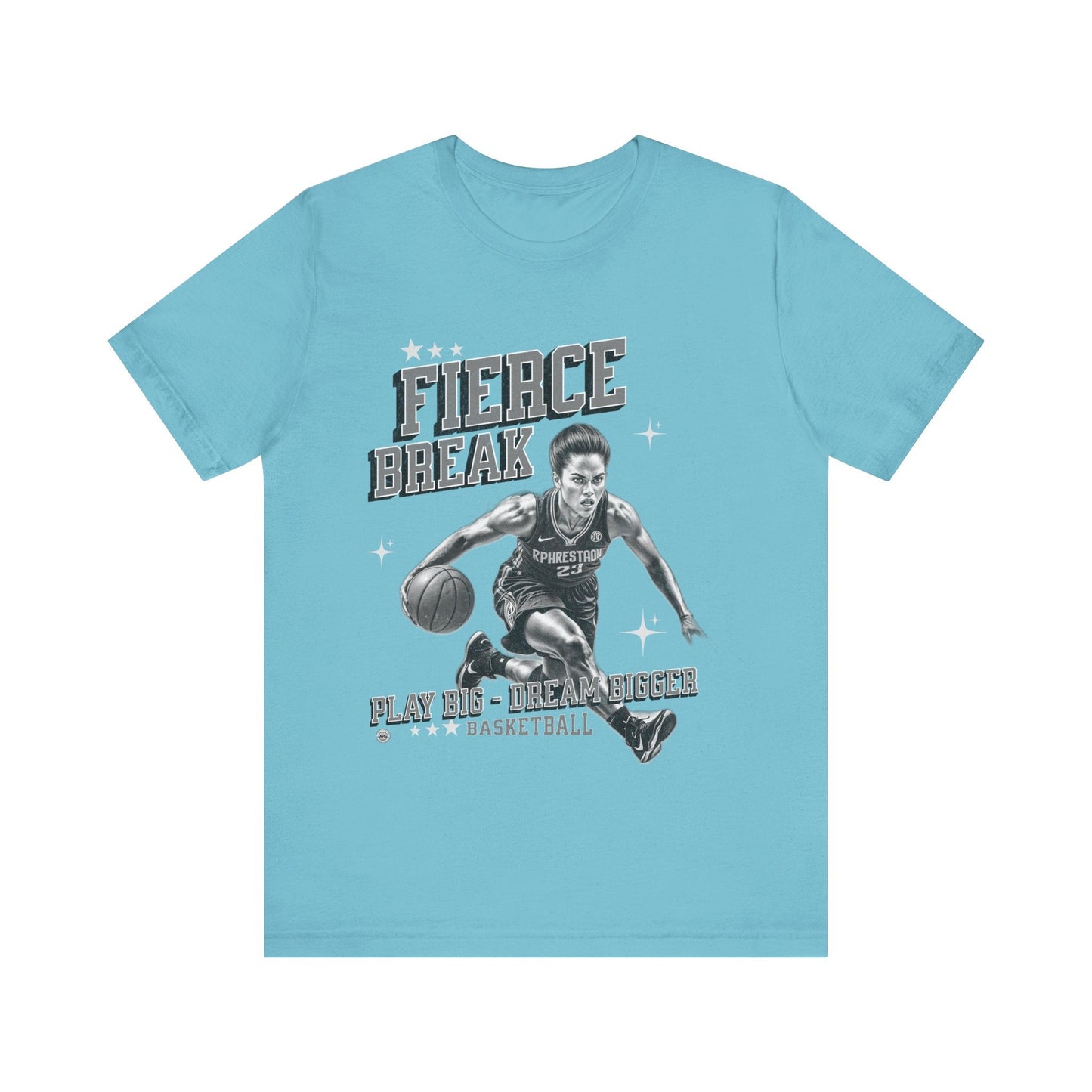 T-Shirt Fierce Break T-Shirt Turquoise / S