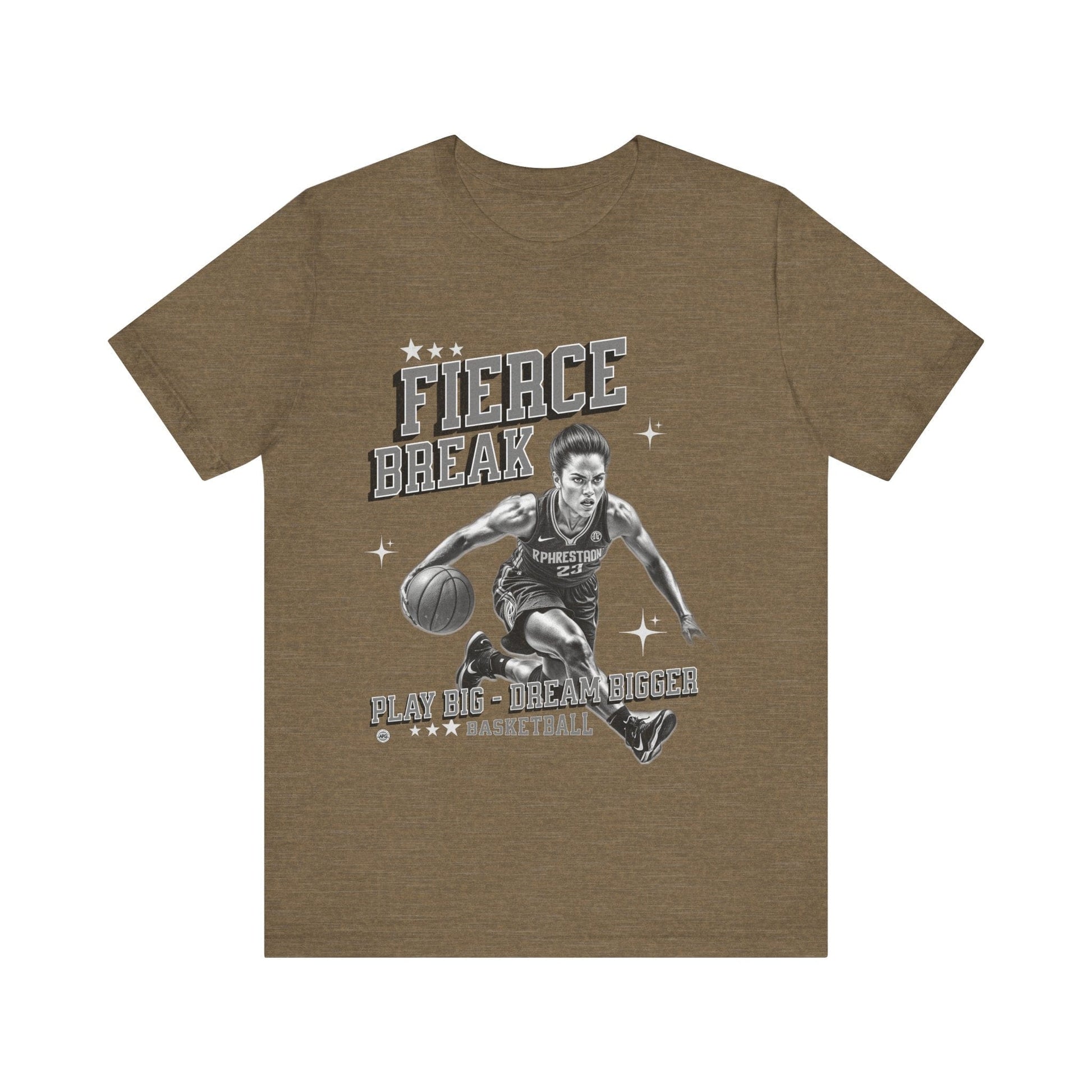 T-Shirt Fierce Break T-Shirt Heather Olive / S