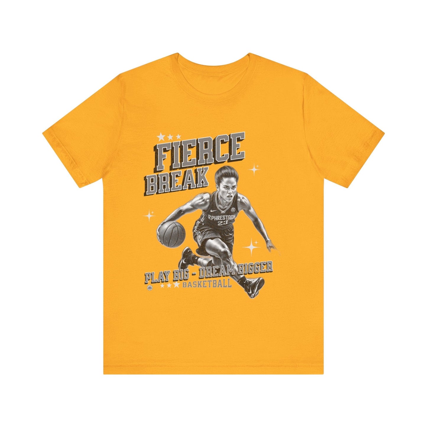 T-Shirt Fierce Break T-Shirt Gold / S