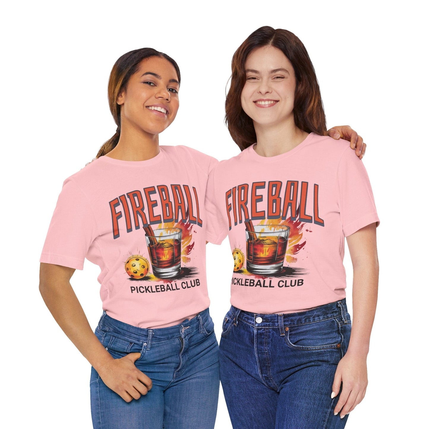 T-Shirt Fireball Pickleball Tee