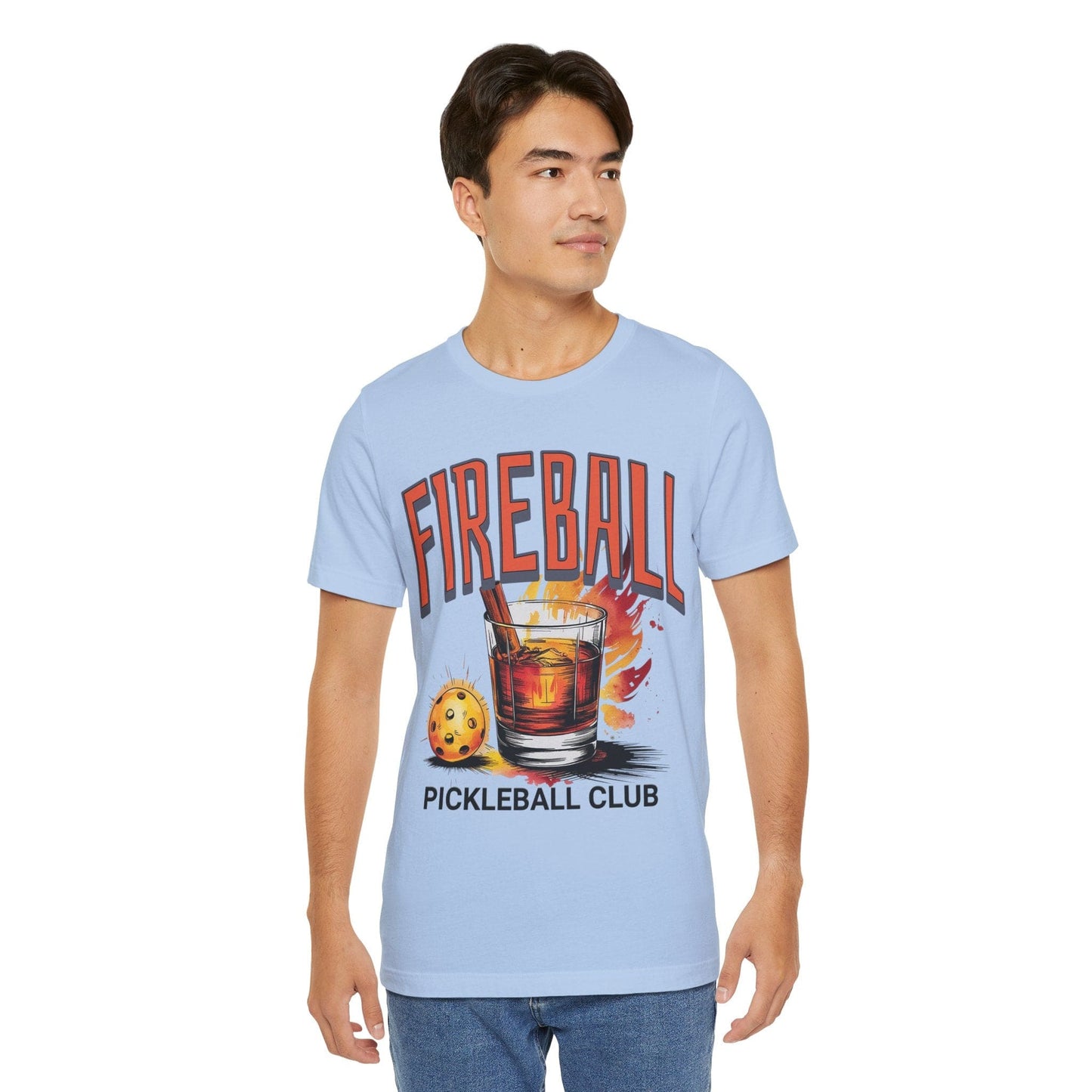 T-Shirt Fireball Pickleball Tee