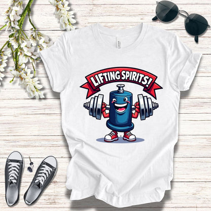 T-Shirt Funny Cartoonish Barrel Unisex Tee