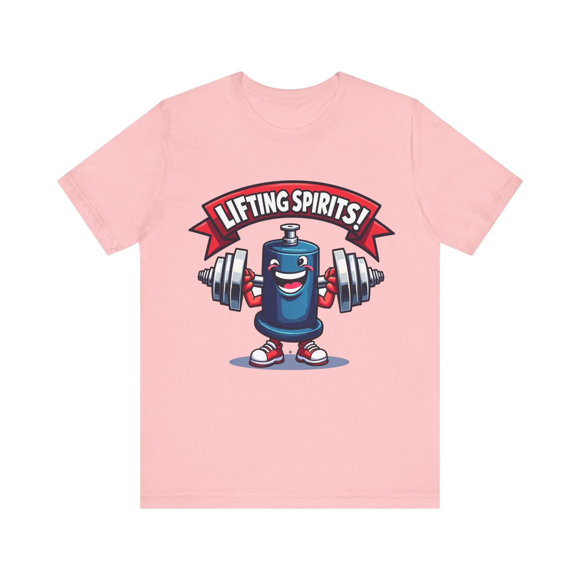 T-Shirt Funny Cartoonish Barrel Unisex Tee Pink / S