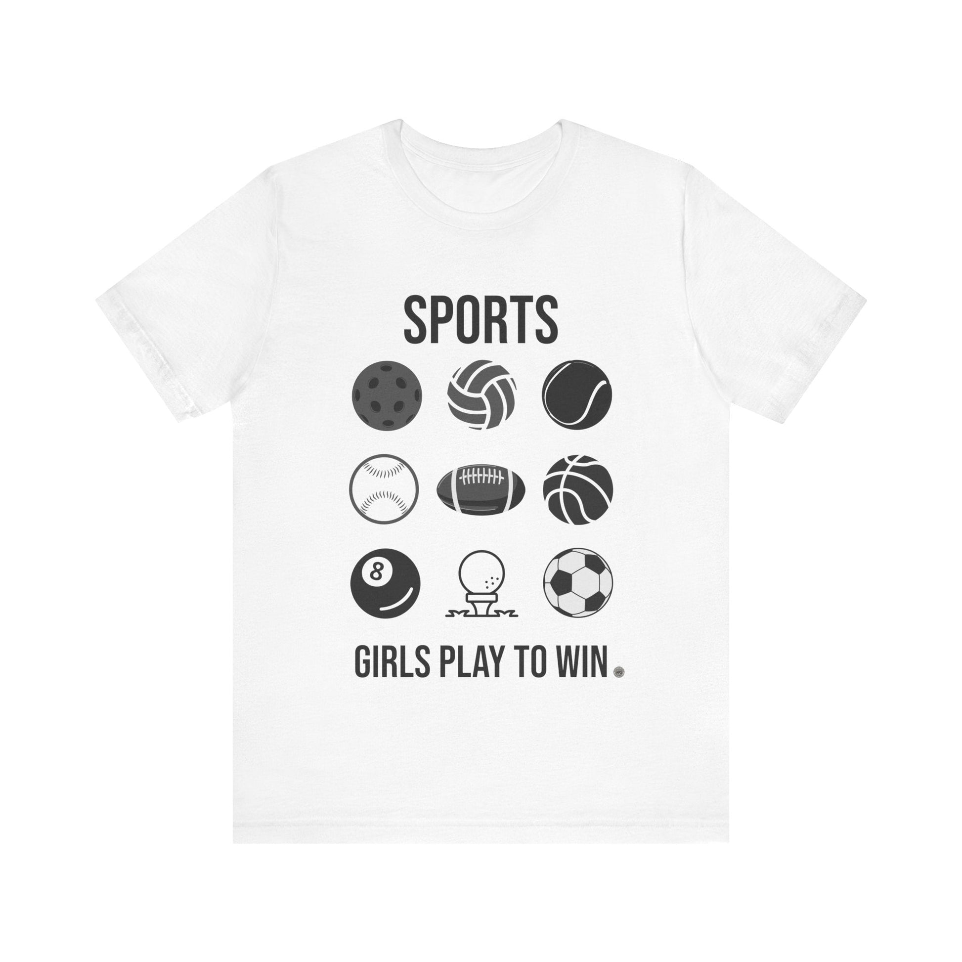 T-Shirt Girls Play to Win White / S