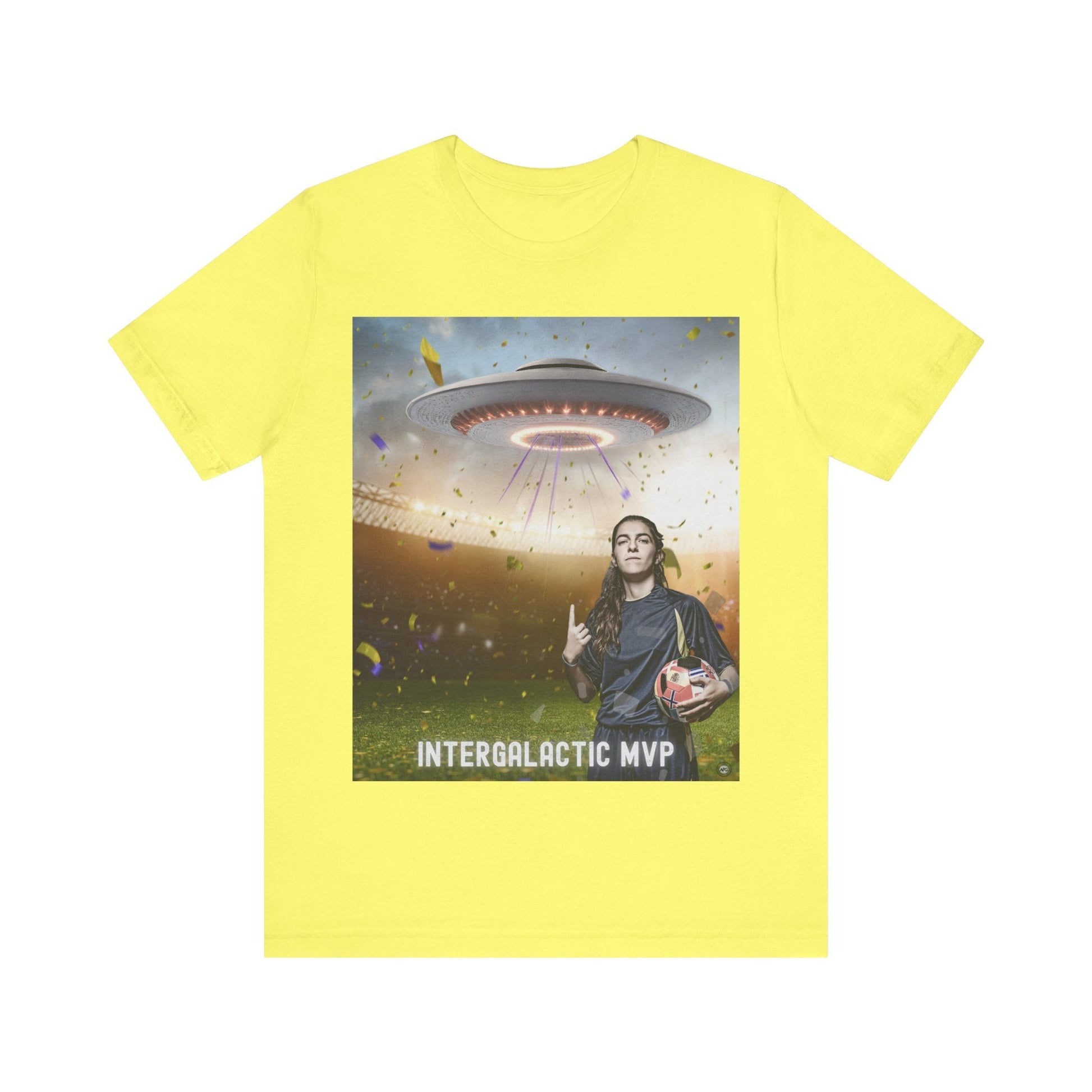 T-Shirt Intergalactic MVP Space Tee Yellow / S