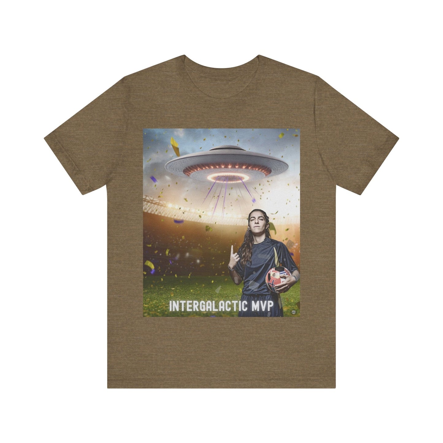 T-Shirt Intergalactic MVP Space Tee Heather Olive / S