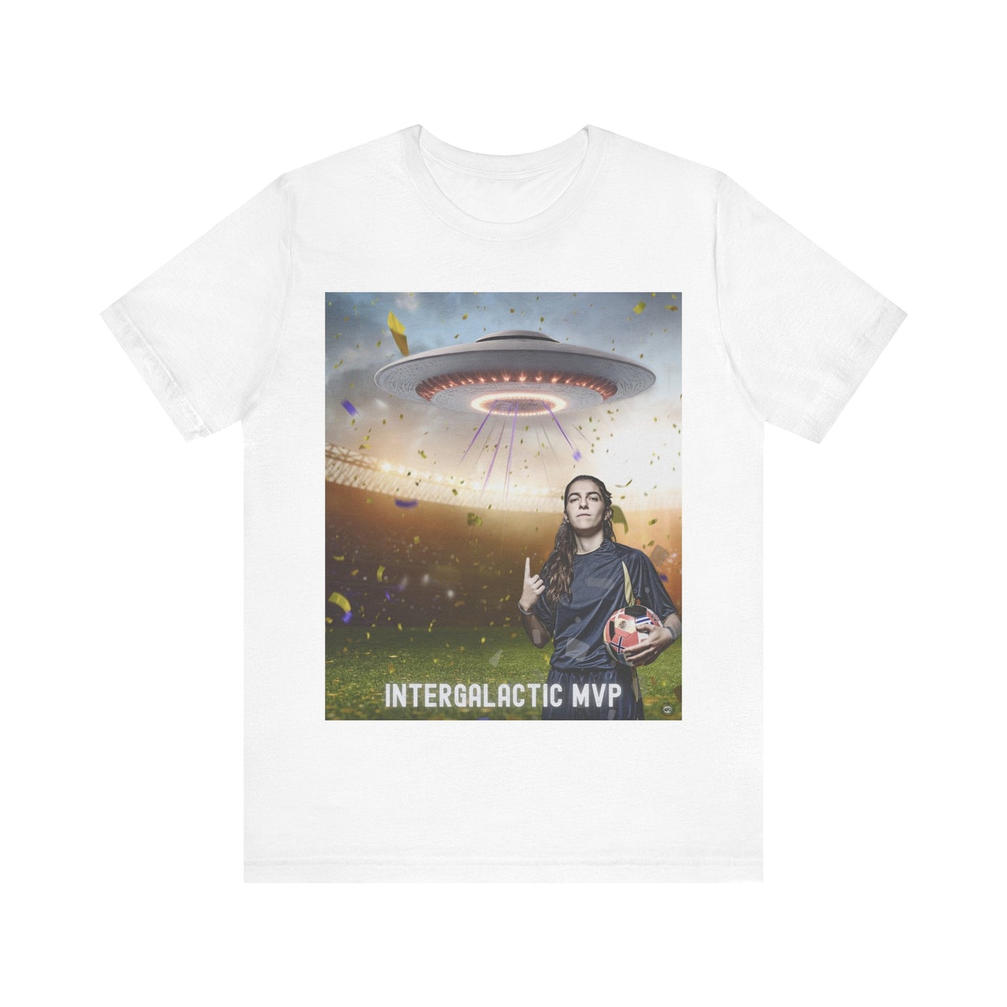 T-Shirt Intergalactic MVP Space Tee White / S