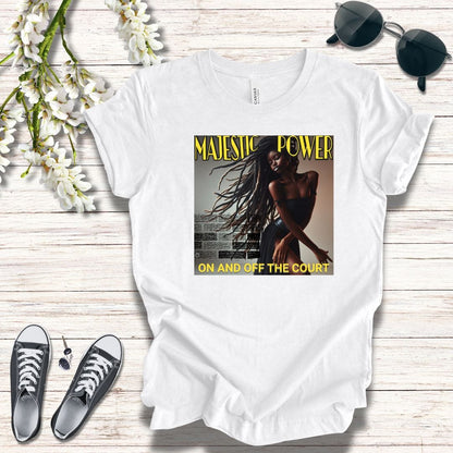 T-Shirt Majestic Power T-Shirt - Unisex Jersey Short Sleeve Tee