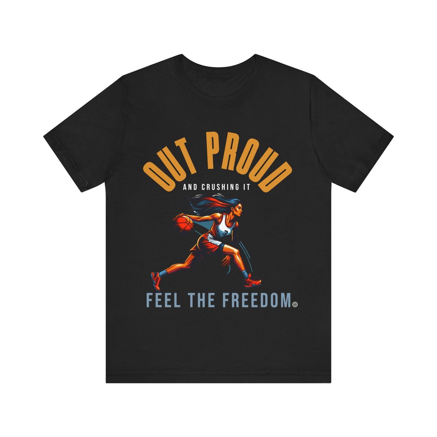 T-Shirt Out Proud Graphic Tee Black / S