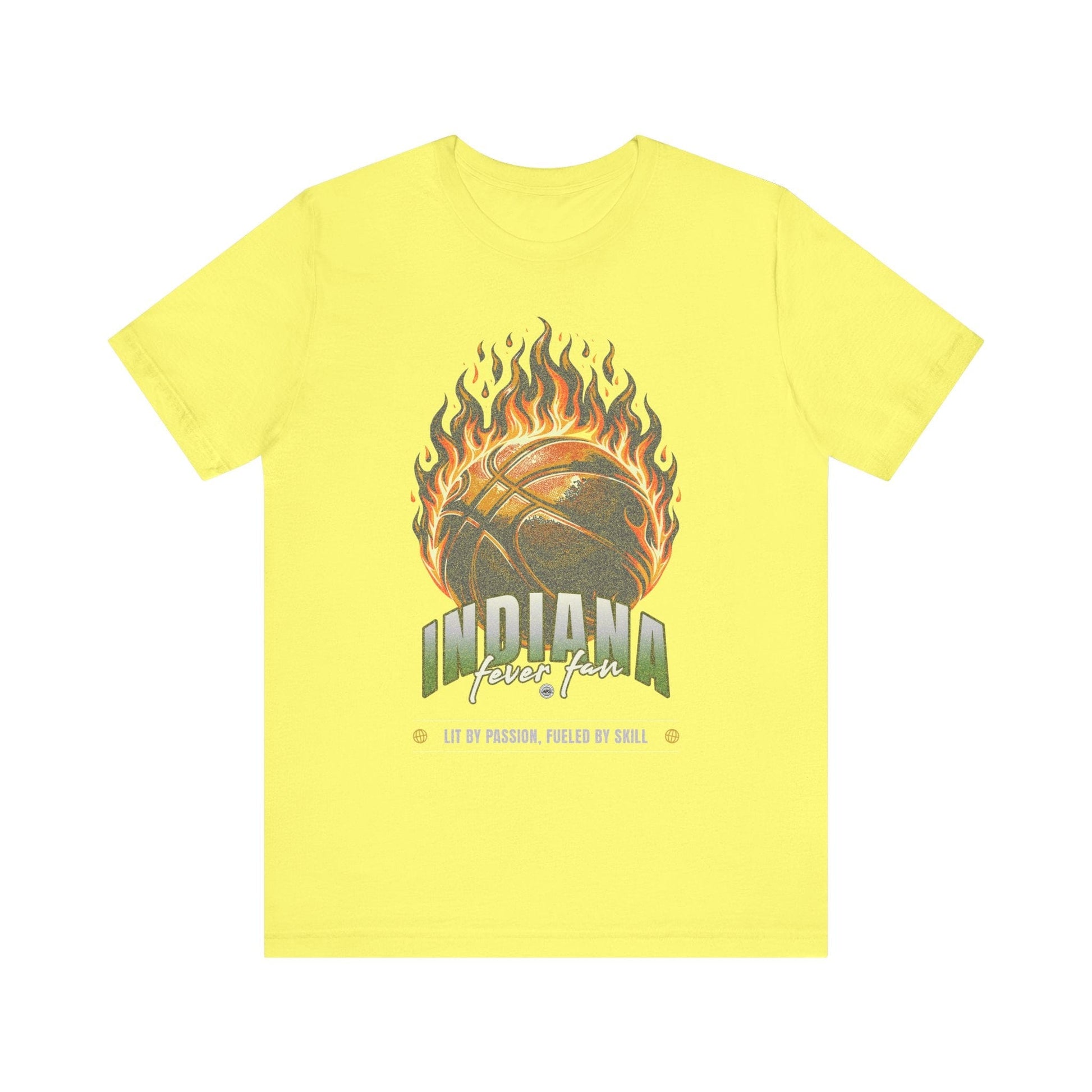 T-Shirt Passion Fever Fan T-Shirt Yellow / XS