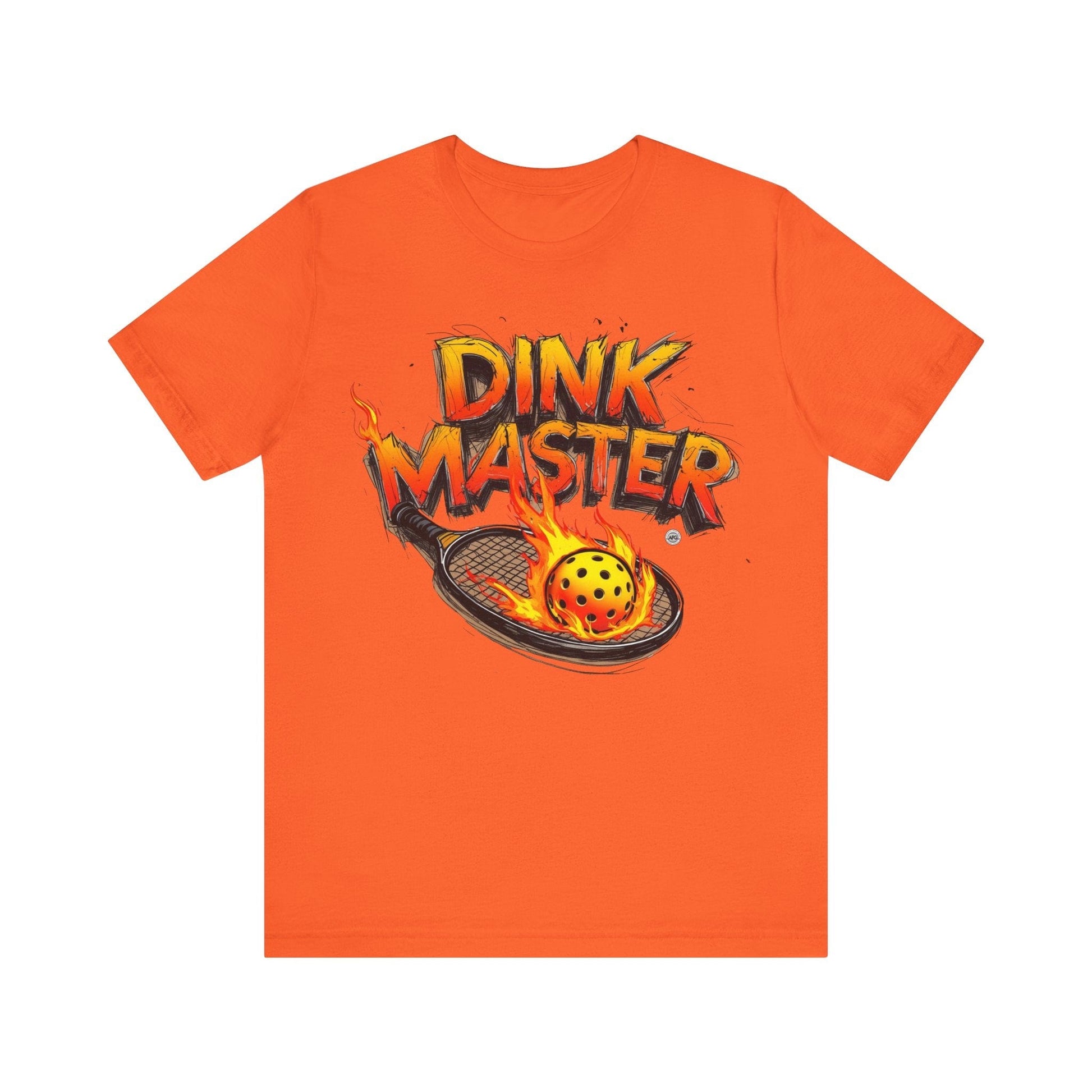 T-Shirt Pickleball Dink Master Unisex Tee Orange / S