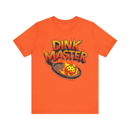 T-Shirt Pickleball Dink Master Unisex Tee Orange / S