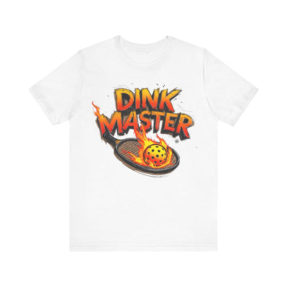 T-Shirt Pickleball Dink Master Unisex Tee White / S