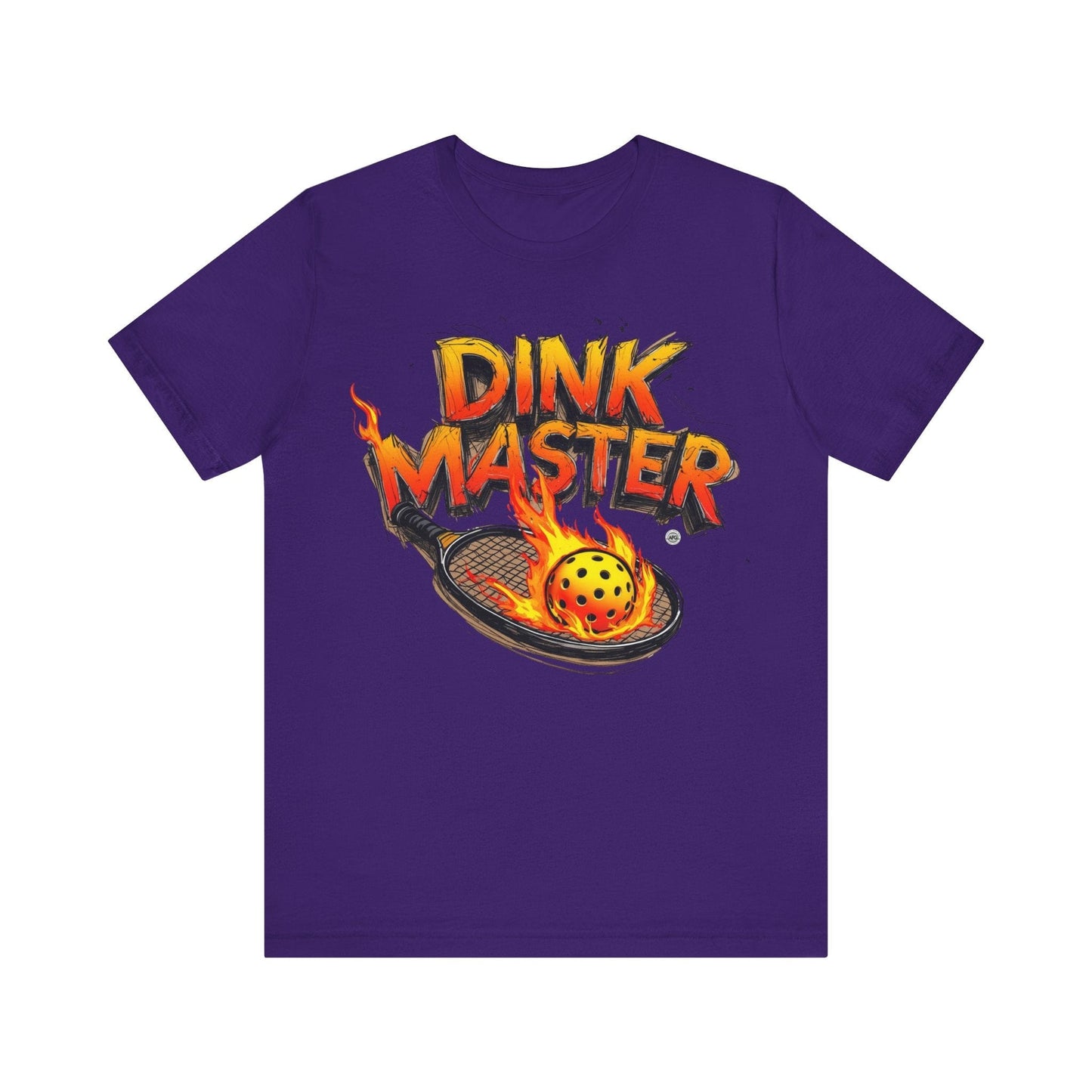 T-Shirt Pickleball Dink Master Unisex Tee Team Purple / S
