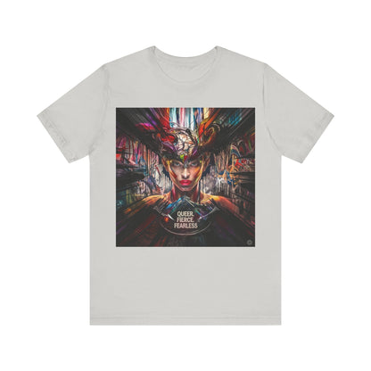 T-Shirt Queer Fierce Unisex Tee Silver / S