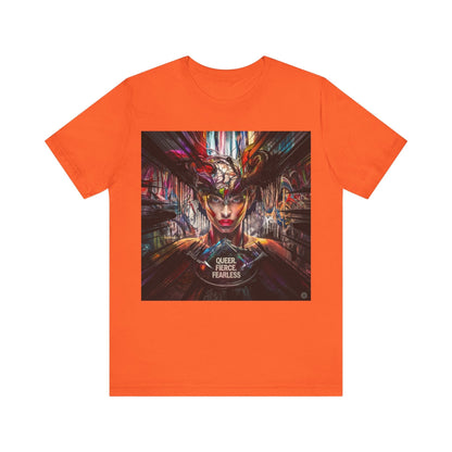 T-Shirt Queer Fierce Unisex Tee Orange / S