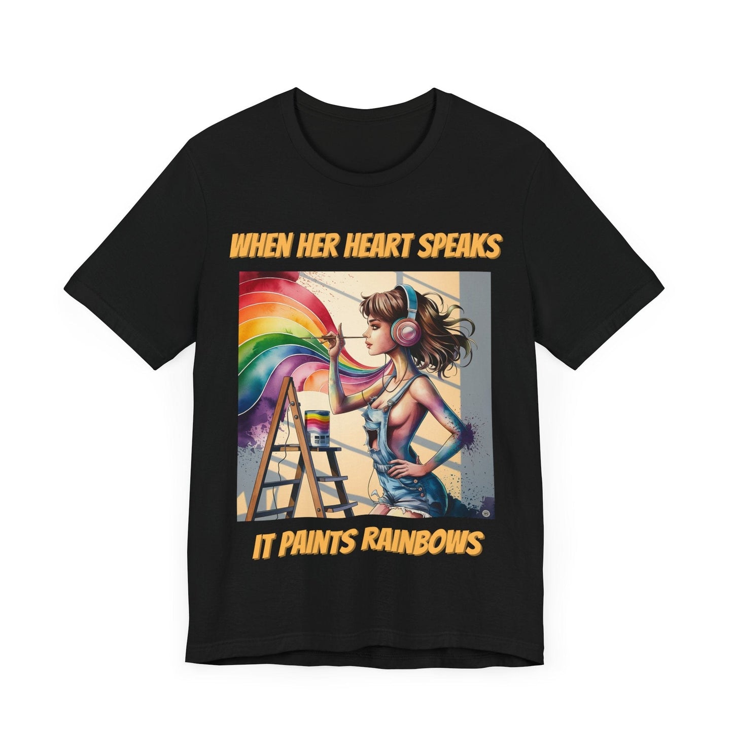 T-Shirt Rainbow Heart T-Shirt