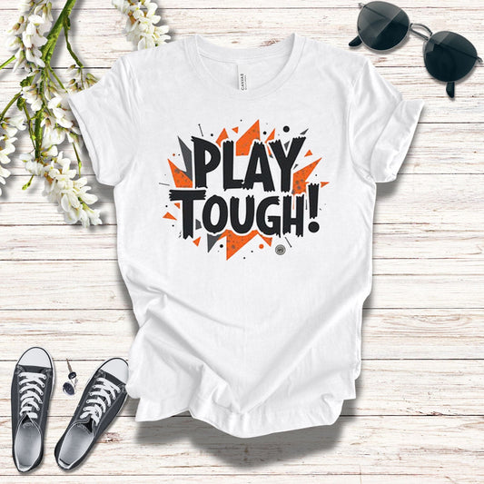 T-Shirt Short Sleeve Tee - play tough design