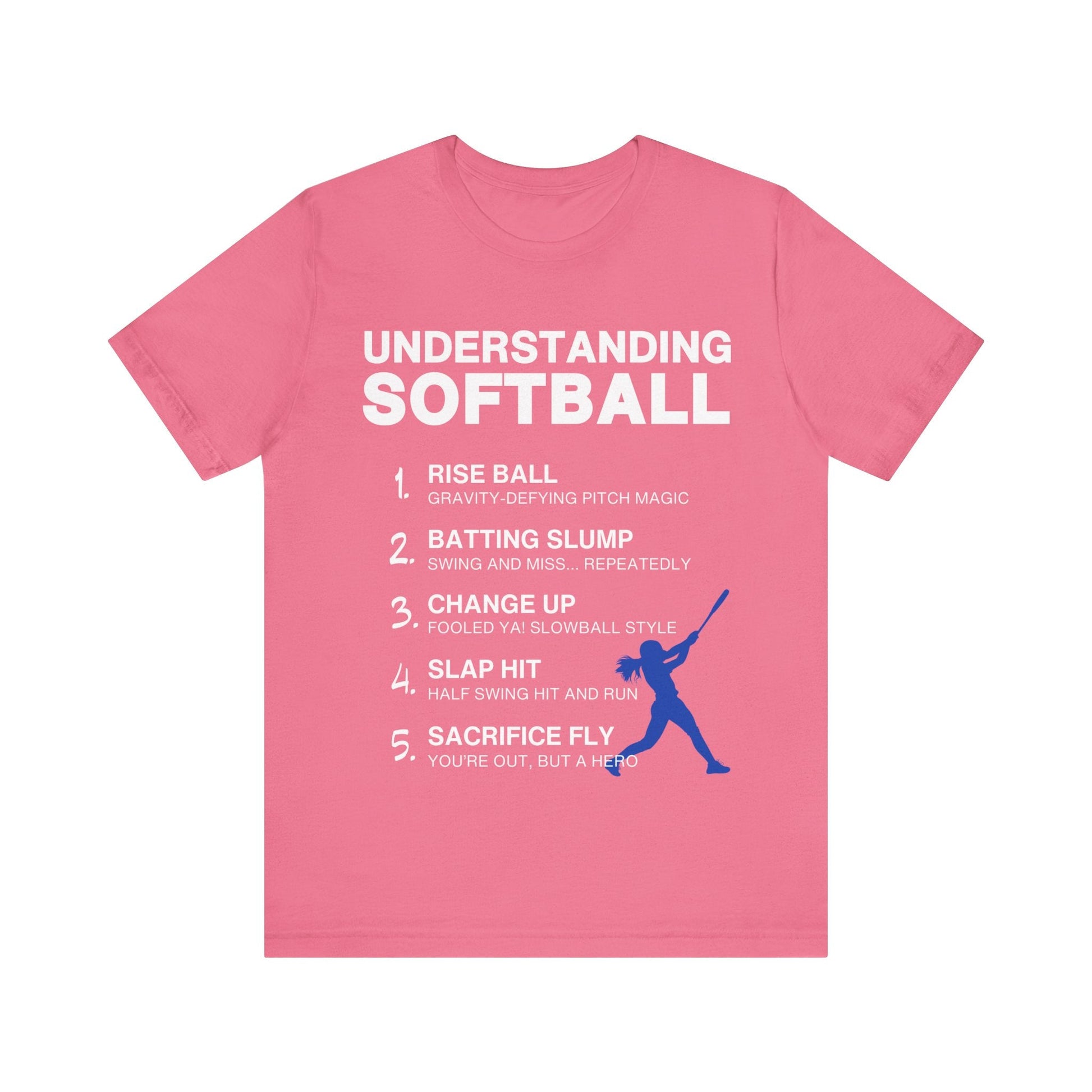 T-Shirt Softball Tee - Understanding Softball Charity Pink / S