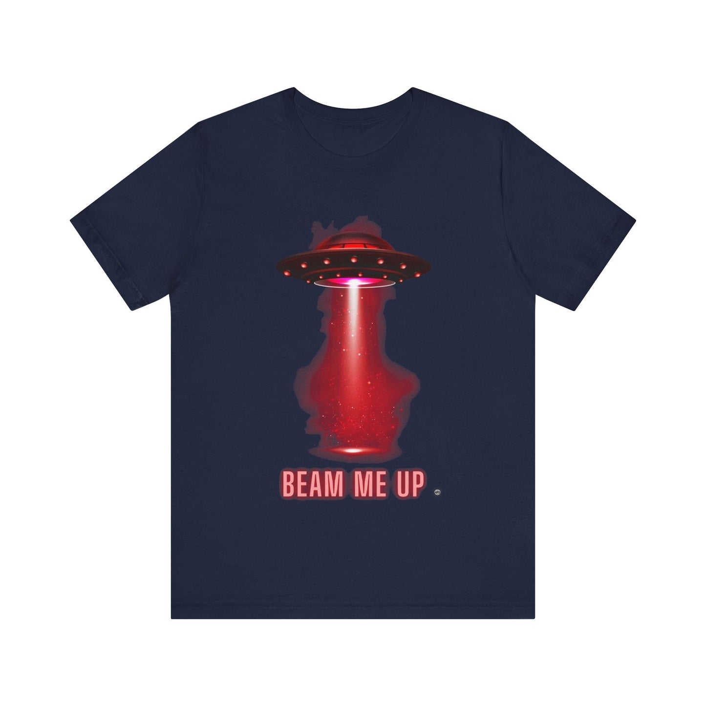 T-Shirt Spaceship Tee - Unisex Jersey Short Sleeve Navy / S