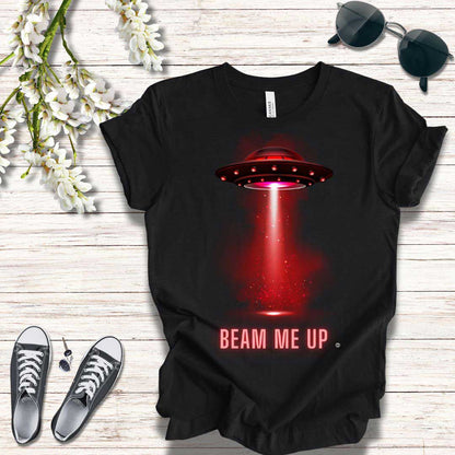 T-Shirt Spaceship Tee - Unisex Jersey Short Sleeve