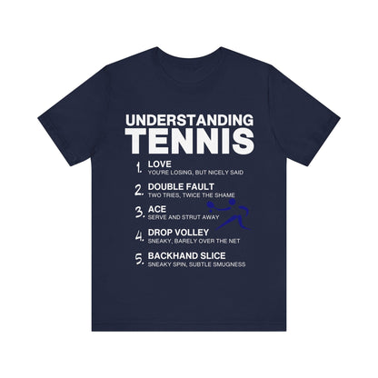 T-Shirt Tennis Tee - Understanding Tennis Navy / S