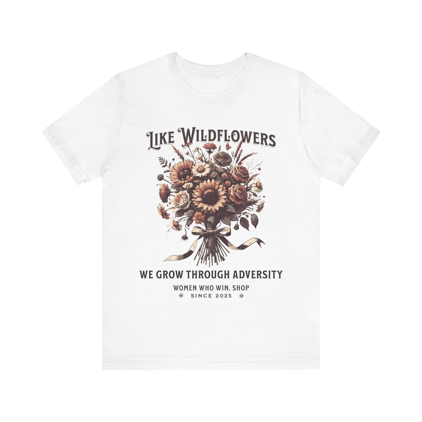 T-Shirt Wildflowers Growth T-Shirt White / S