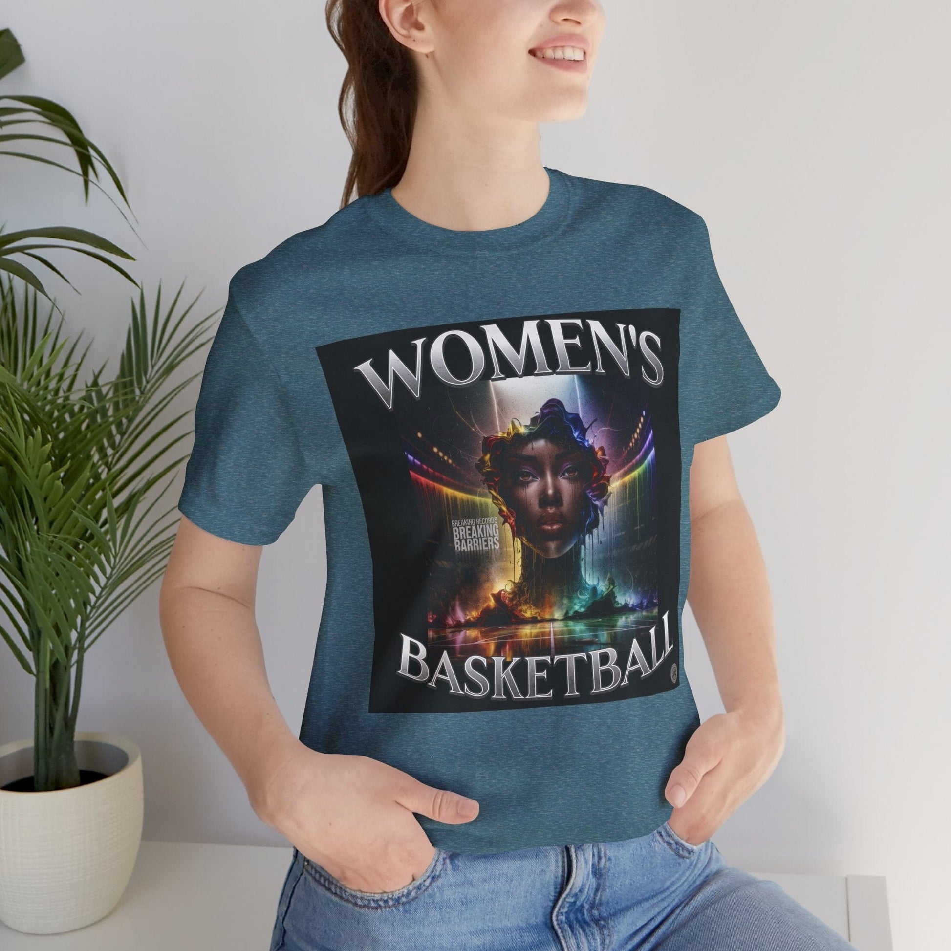 T-Shirt Women's Basketball Breaking Barriers Graphic T-Shirt