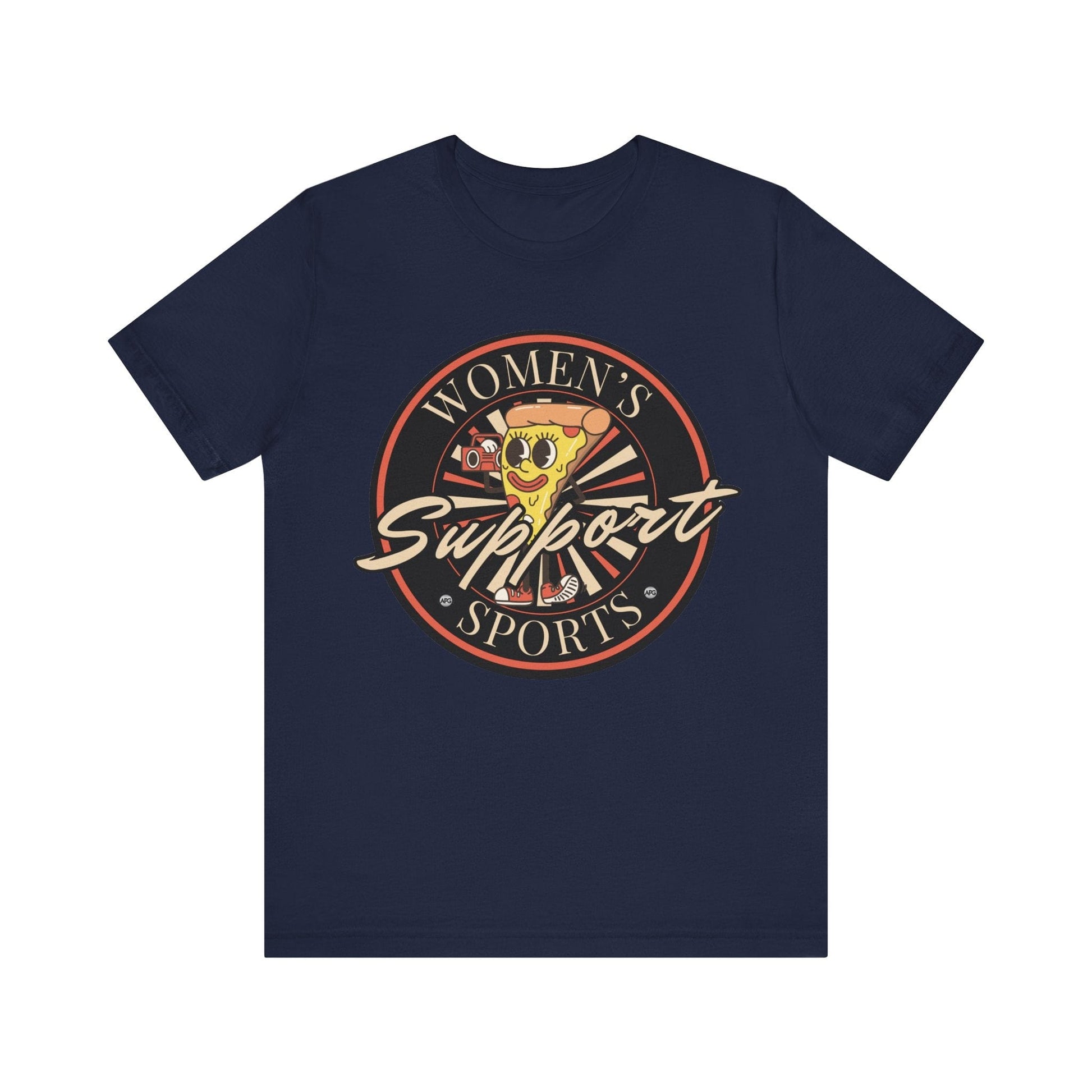 T-Shirt Women's Sports Support Tee Navy / S