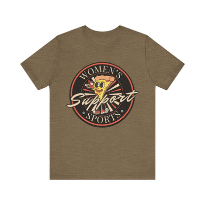 T-Shirt Women's Sports Support Tee Heather Olive / S