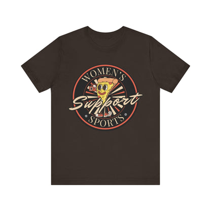 T-Shirt Women's Sports Support Tee Brown / S
