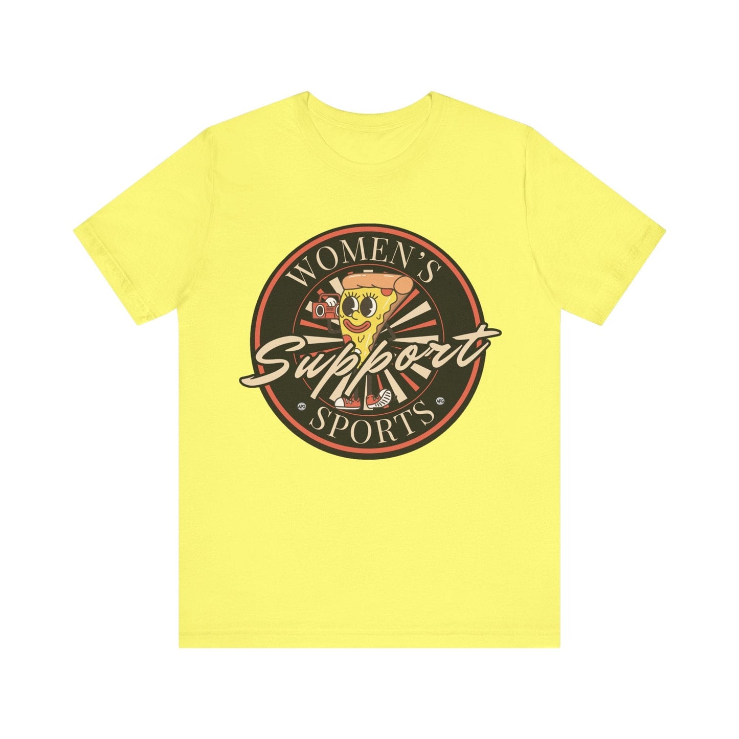 T-Shirt Women's Sports Support Tee Yellow / S
