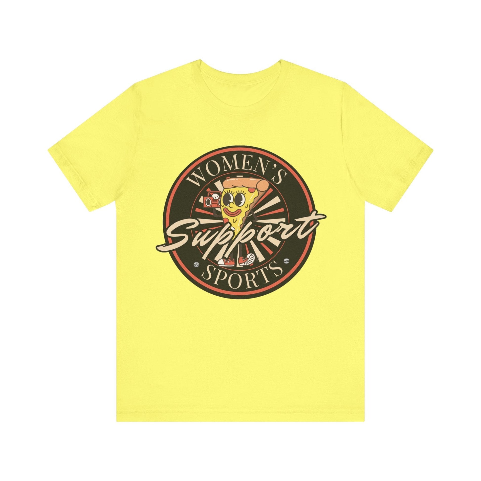 T-Shirt Women's Sports Support Tee Yellow / S