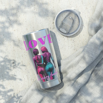 Tumbler Tumbler Love in Every Touch 20oz 20oz / Silver