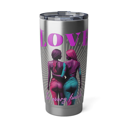Tumbler Tumbler Love in Every Touch 20oz 20oz / Silver