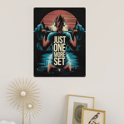 Wall Coverings Metal Sign Decor (12"x16") Athletic Tin Sign 12"x16"